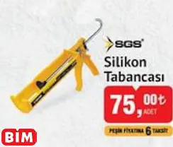 SGS SİLİKON TABANCASI